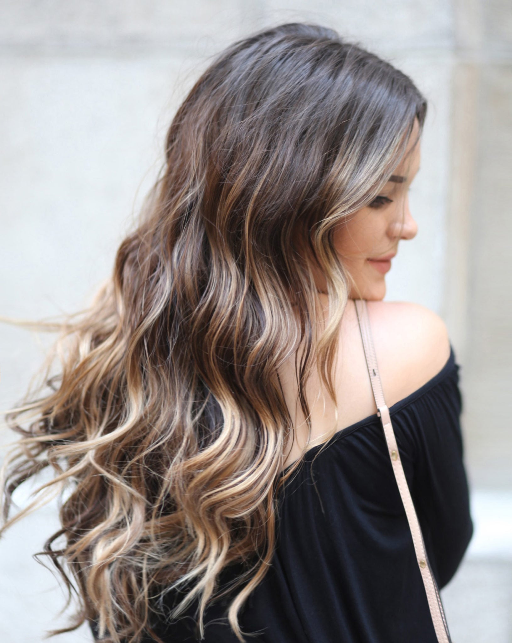 Prachtige balayage haarkleuring