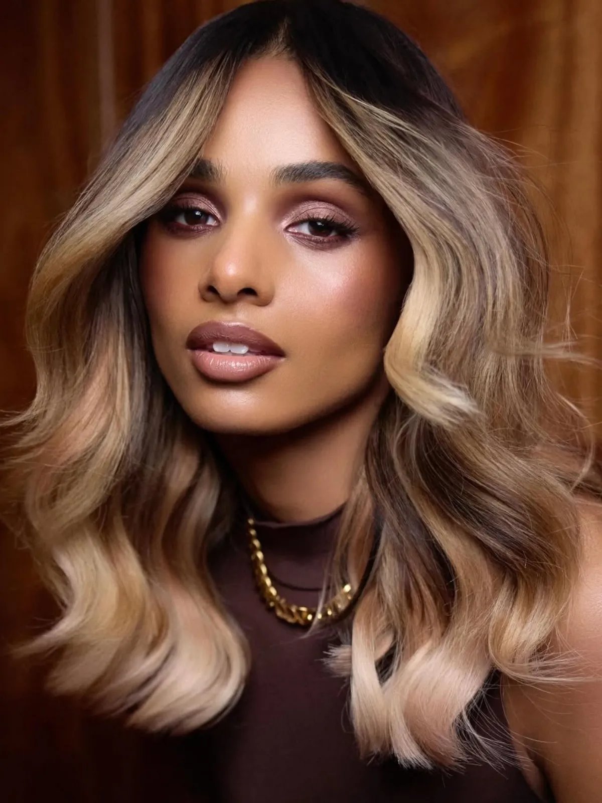 Blonde highlights resultaat